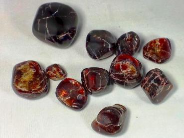 Granat Trommelsteine/polierte Kristalle